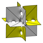 3 tunnel hexplane